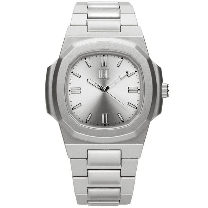 LIGHT TIME Mod. VELVET NAUTILUS - Silver - WW.L511-SIL - Teknashop Ltd