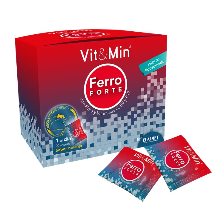Eladiet Vit y Min Ferro Forte 20 Sticks - unisex - Teknashop Ltd