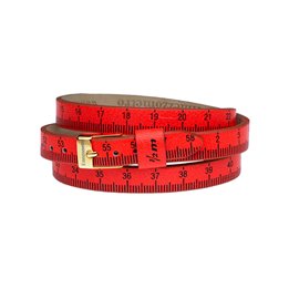 Il MEZZOMETRO Mod. FLUO - Bracciale in pelle/leather bracelet - WW.BMM1109_M - Teknashop Ltd