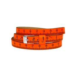 Il MEZZOMETRO Mod. FLUO - Bracciale in pelle/leather bracelet - WW.BML1102_L - Teknashop Ltd
