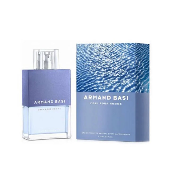Armand Basi L'eau Pour Homme Eau De Toilette Spray 75ml - unisex - Teknashop Ltd