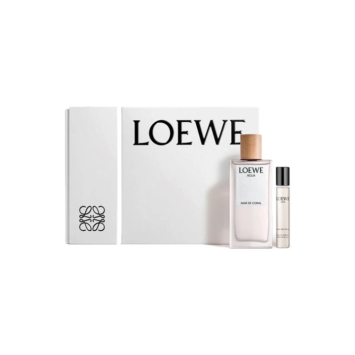 Set Agua Loewe Mar De Coral Edt 150ml Mini 20ml - unisex - Teknashop Ltd