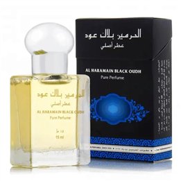 Al Haramain Black Oudh Perfume Puro 15ml - unisex - Teknashop Ltd