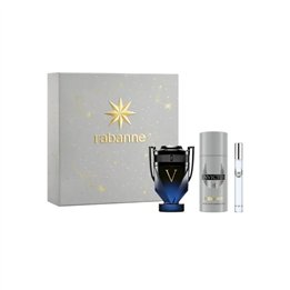 Rabanne Invictus Victory Elixir Eau De Perfume Spray 100ml Set 3 Pieces - man - Teknashop Ltd