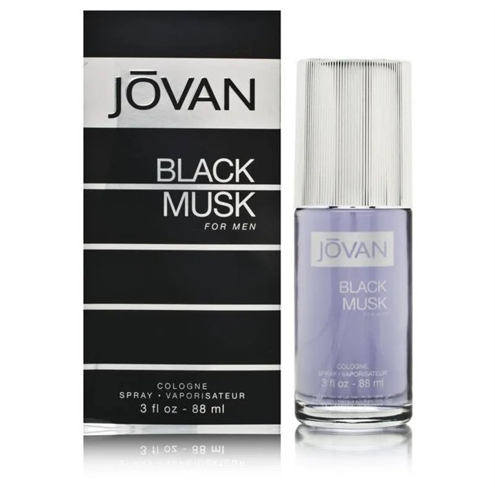 Jovan Black Musk Men Eau De Cologne Spray 88ml - unisex - Teknashop Ltd