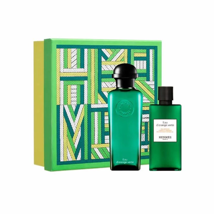 Hermès Eau D'Orange Verte Eau De Cologne Spray 100ml Set 2 Pieces - man - Teknashop Ltd