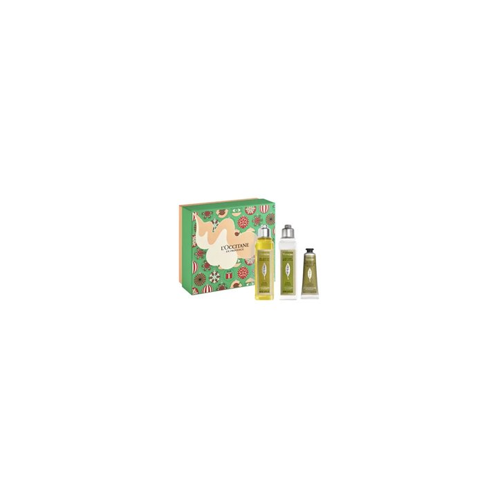 Set L'occitane Verveine Fraicher 250ml Body 250ml Gel Manos 30ml@ - unisex - Teknashop Ltd