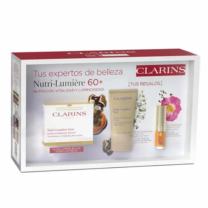 Clarins Nutri-Lumiére Revive 50ml Set 3 Pieces - unisex - Teknashop Ltd