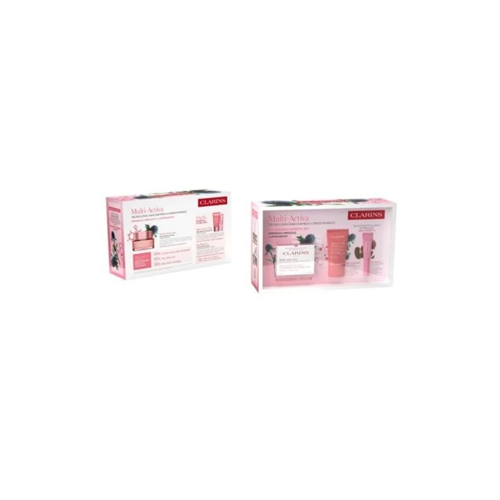 Clarins Set Multi Activa Dia Tp 50ml Noche Tp 15ml Labios 21 - unisex - Teknashop Ltd