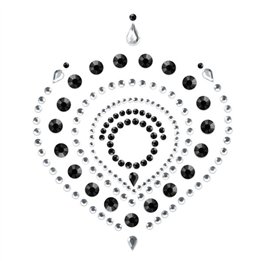 BIJOUX INDISCRETS - FLAMBOYANT BLACK&amp;SILVER - D55-22137 - Teknashop Ltd
