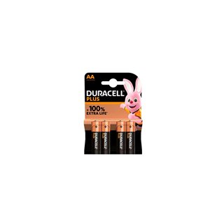 Duracell Plus Power Lr06 Pilas Pack X 4 Uds - unisex - Teknashop Ltd