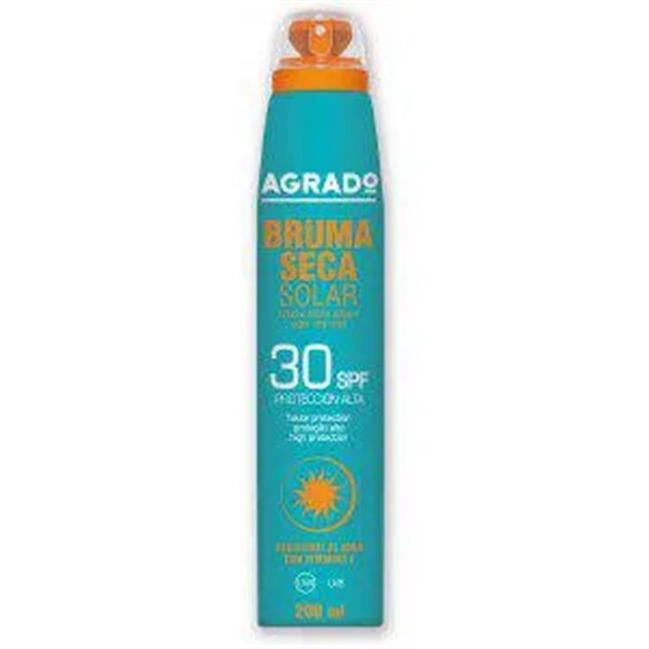 Agrado Bruma Seca Solar Spf30 200ml - unisex - Teknashop Ltd
