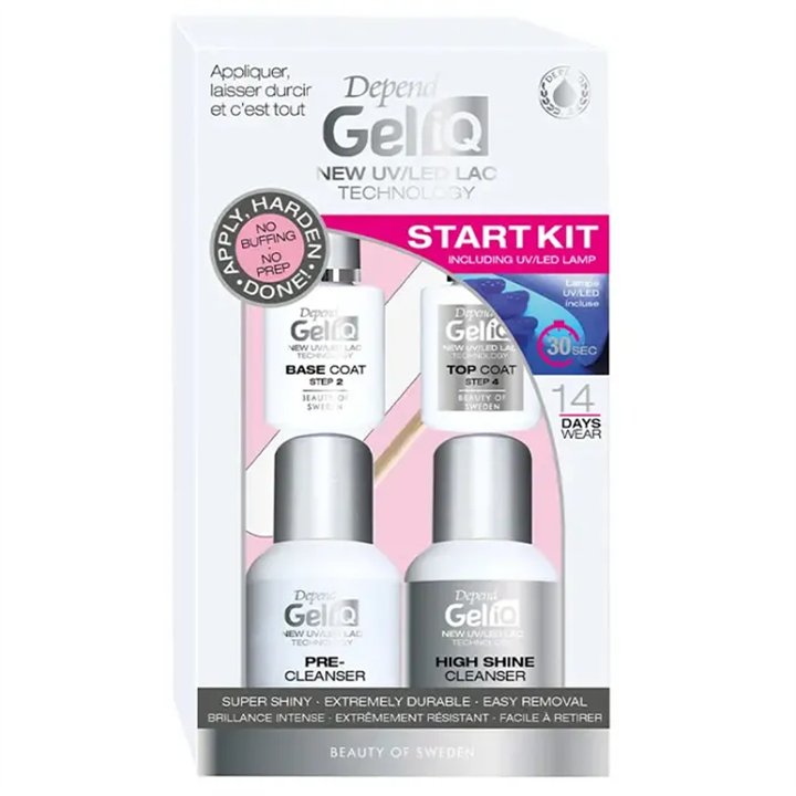 Beter Depend Gel IQ Start Kit Set 7 Pieces - unisex - Teknashop Ltd