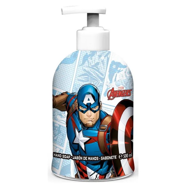Marvel Avengers Captain America Hand Gel 500ml - unisex - Teknashop Ltd