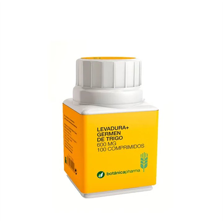 Botánicanutrients Yeast + Wheat Germ 100 Tablets - unisex - Teknashop Ltd