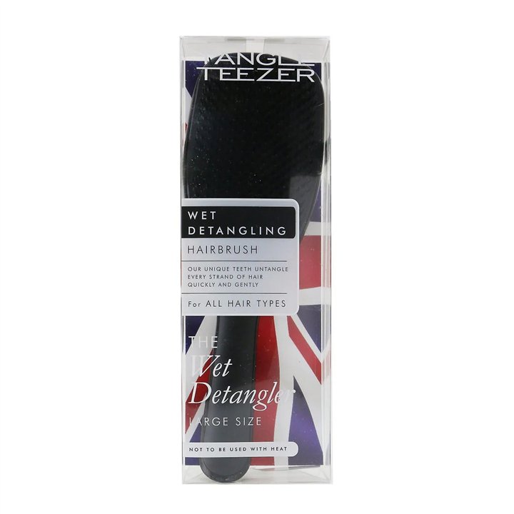 Tangle Teezer Large Wet Detangler Black - unisex - Teknashop Ltd