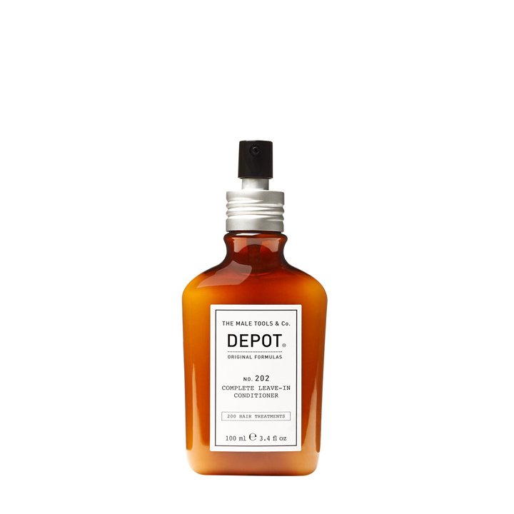 Depot, 200 Hair Treatments No. 202, Botanical Complex, Hair Leave-In Conditioner, For Hydration, 100 ml - Teknashop Ltd