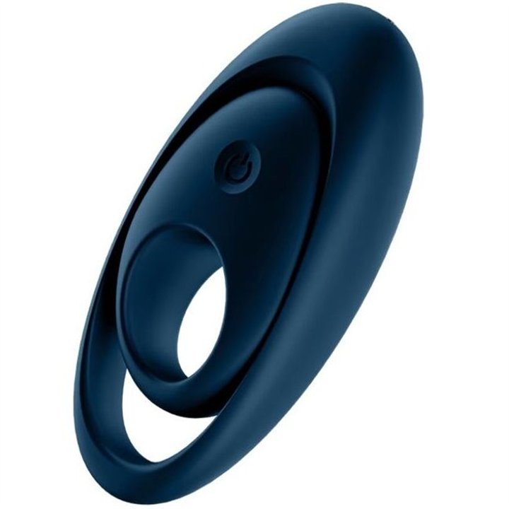 SATISFYER - GLORIOUS DUO RING VIBRATOR BLUE - D-230698 - Teknashop Ltd