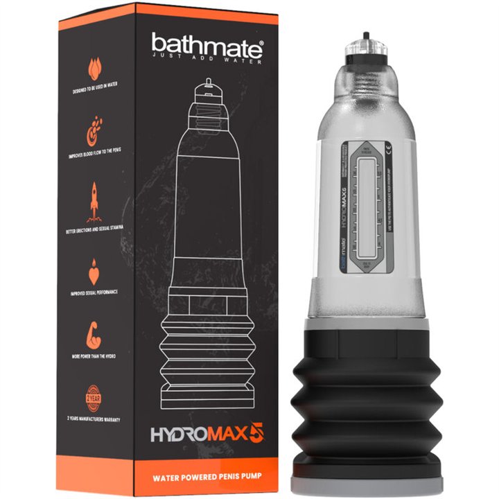 BATHMATE - HYDROMAX 5 TRANSPARENT - D-205442 - Teknashop Ltd