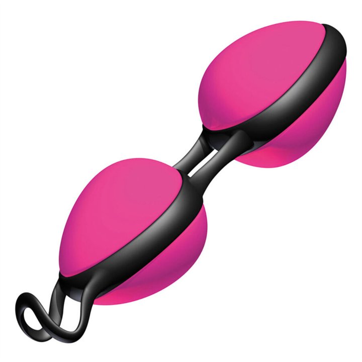 JOYDIVION JOYBALLS - SECRET BLACK AND PINK CHINESE BALLS - D15003 - Teknashop Ltd