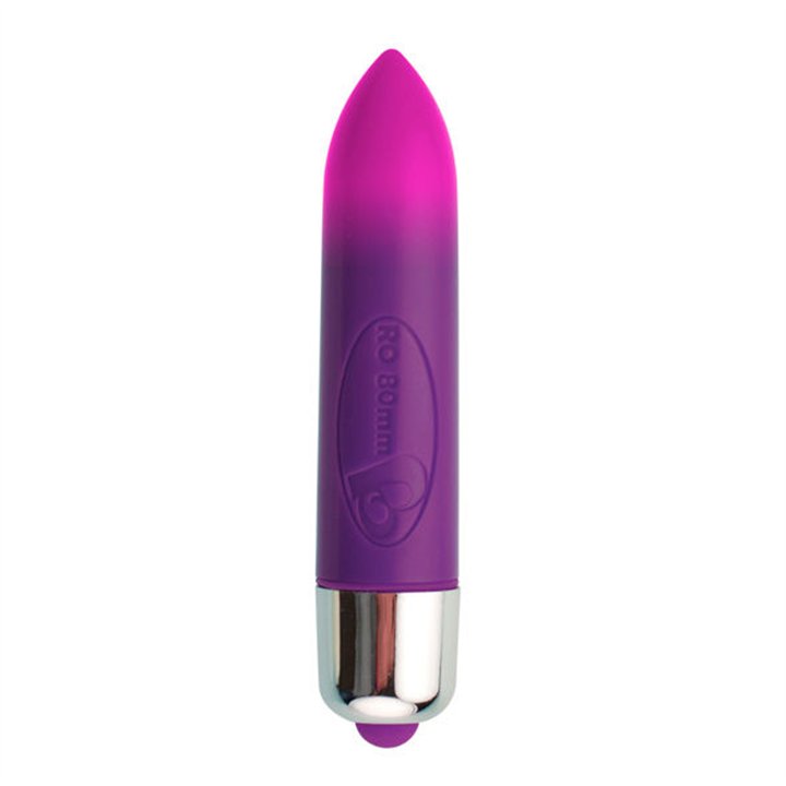 ROCKS-OFF - RO-80 MM COLOR CHANGIN VIBRATING BULLET 7 V - D-195989 - Teknashop Ltd