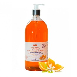 Laboratoire Freesens, Freesens, Fleur D' Oranger, Gentle Cleansing, Liquid Soap, For Hands & Body, 1000 ml - Teknashop Ltd
