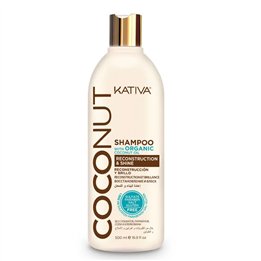 Kativa Coconut Shampoo Reconstruction & Shine 500ml - unisex - Teknashop Ltd