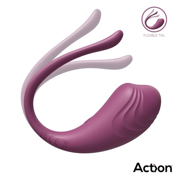Luvia Vibrating Purple Egg w/Remote Cl.120 - AC-352 - Teknashop Ltd
