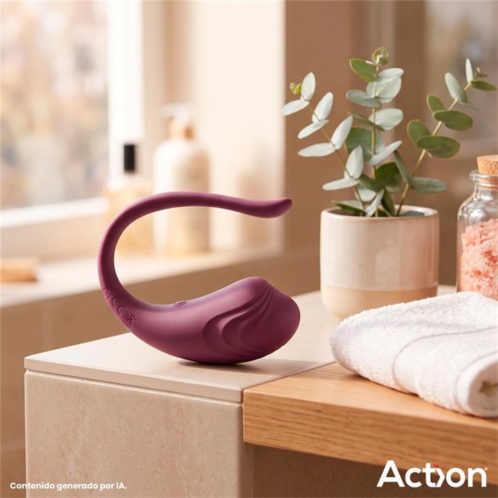 Luvia Vibrating Purple Egg w/Remote Cl.120 - AC-352 - Teknashop Ltd