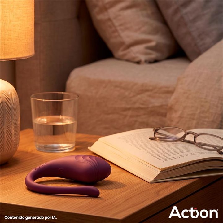 Luvia Vibrating Purple Egg w/Remote Cl.120 - AC-352 - Teknashop Ltd