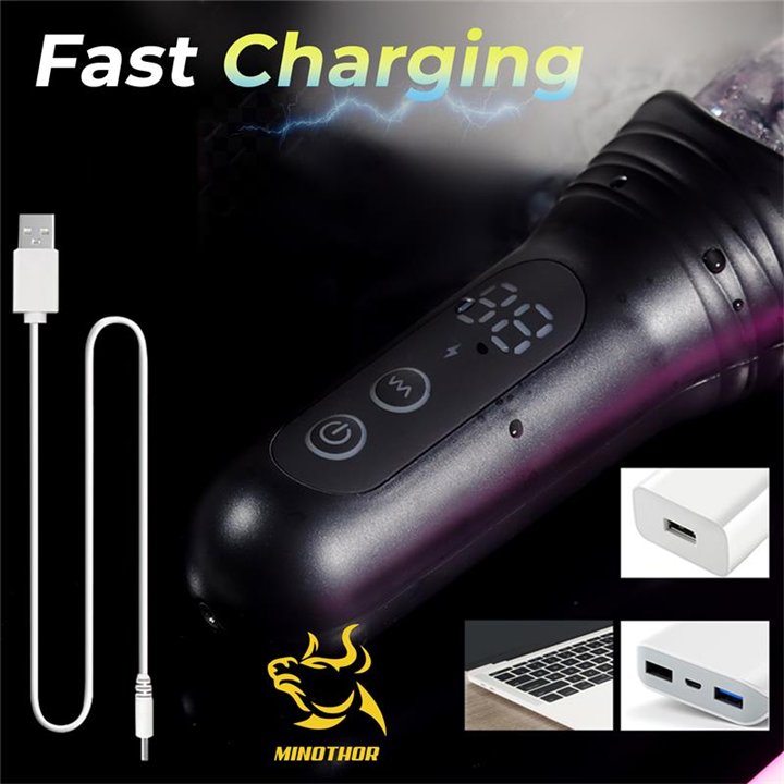 Subaz Male Masturbator with Thrusting and Rotating 360º - TO-265 - Teknashop Ltd