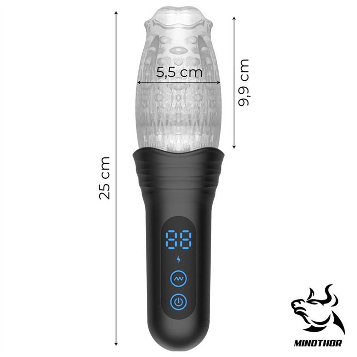 Subaz Male Masturbator with Thrusting and Rotating 360º - TO-265 - Teknashop Ltd