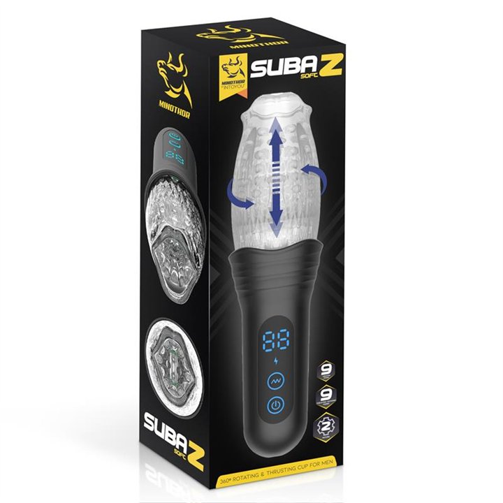 Subaz Male Masturbator with Thrusting and Rotating 360º - TO-265 - Teknashop Ltd