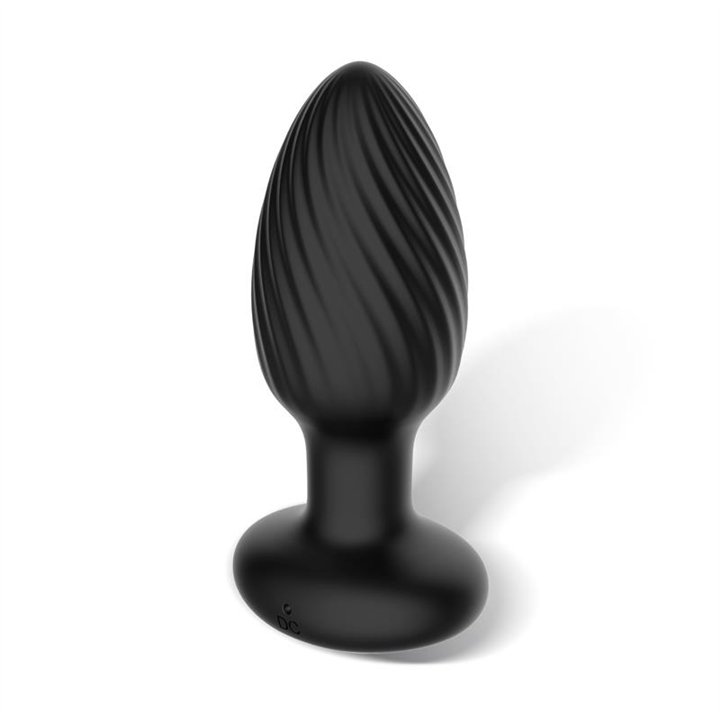 Drago Butt Plug Vibration, 360º Twister Movement and Remote Control - U-588 - Teknashop Ltd