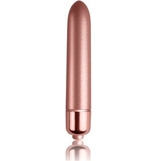 ROCKS-OFF - VIBRATING BULLET TOUCH OF VELVET ROSE BLOOM 10 SPEEDS - D-243098 - Teknashop Ltd
