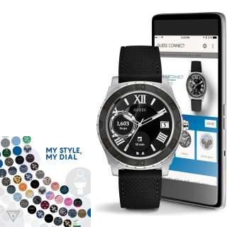 Guess Connect Ace C1001G1 Men's Watch Smartwatch - C1001G1 - Teknashop Ltd