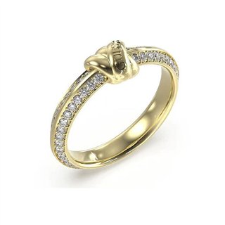 Guess Ladies Ring JUBR04057JWYG56 - JUBR04057JWYG56 - Teknashop Ltd