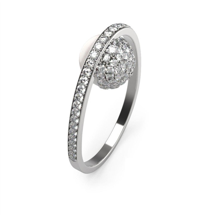 Guess Ladies Ring JUBR04454JWRH58 - JUBR04454JWRH58 - Teknashop Ltd