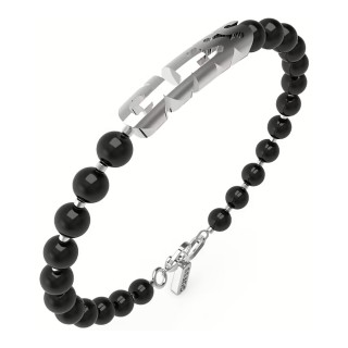 Guess Mens Bracelet JUMB04059JWSTBKXS - JUMB04059JWSTBKXS - Teknashop Ltd