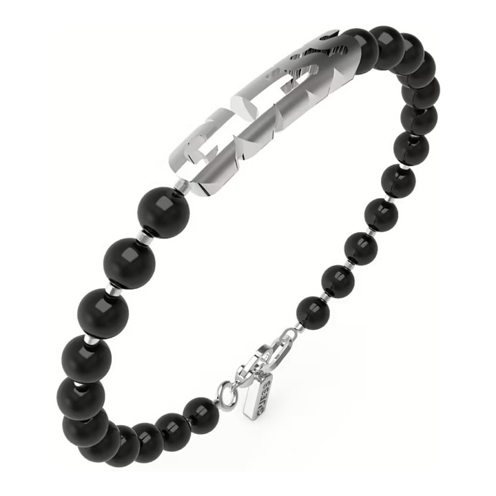 Guess Mens Bracelet JUMB04059JWSTBKXS - JUMB04059JWSTBKXS - Teknashop Ltd