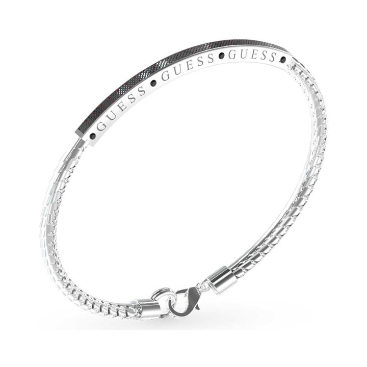 Guess Mens Bracelet JUXB03213JWSTBKS - JUXB03213JWSTBKS - Teknashop Ltd