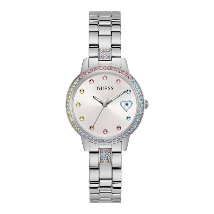 Guess Three of Hearts GW0657L1 Ladies Watch - GW0657L1 - Teknashop Ltd