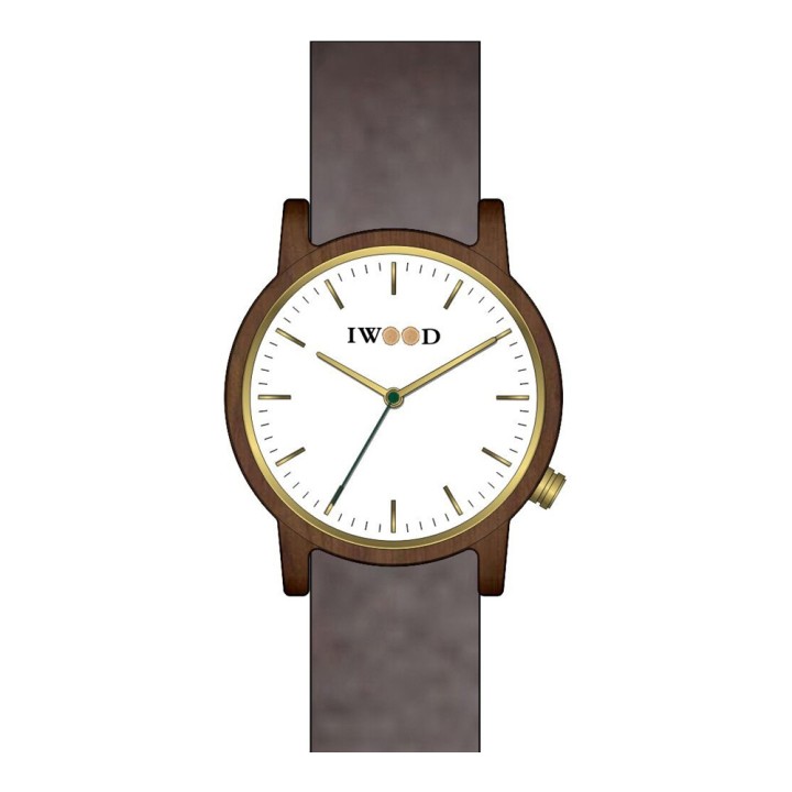 Iwood Real Wood Men's Watch IW18444003 - IW18444003 - Teknashop Ltd