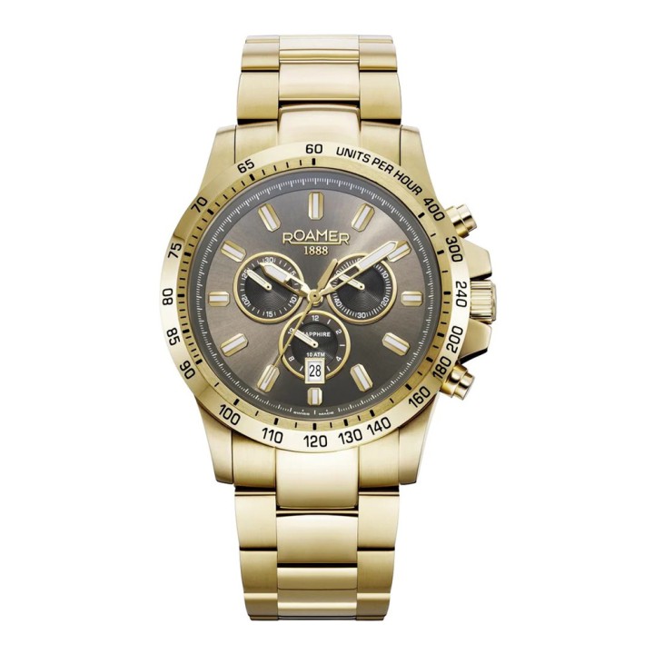 Roamer Rimini 861837485520 Men's Watch Chronograph - 861837485520 - Teknashop Ltd