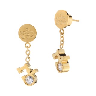 Roccobarocco Ladies Earrings RBJ0012GP - RBJ0012GP - Teknashop Ltd