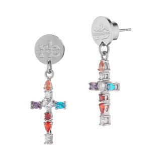 Roccobarocco Ladies Earrings RBJ0021SS - RBJ0021SS - Teknashop Ltd