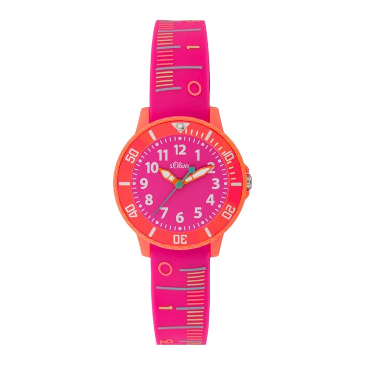 s.Oliver SO-3774-PQ Kids Watch - SO-3774-PQ - Teknashop Ltd