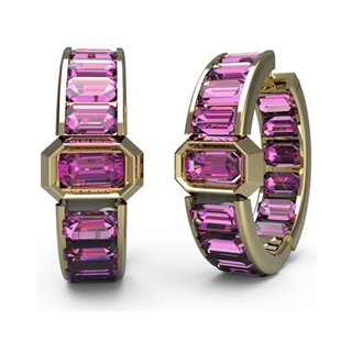 Guess Ladies Creoles JUBE04253JWYGFCTU - JUBE04253JWYGFCTU - Teknashop Ltd