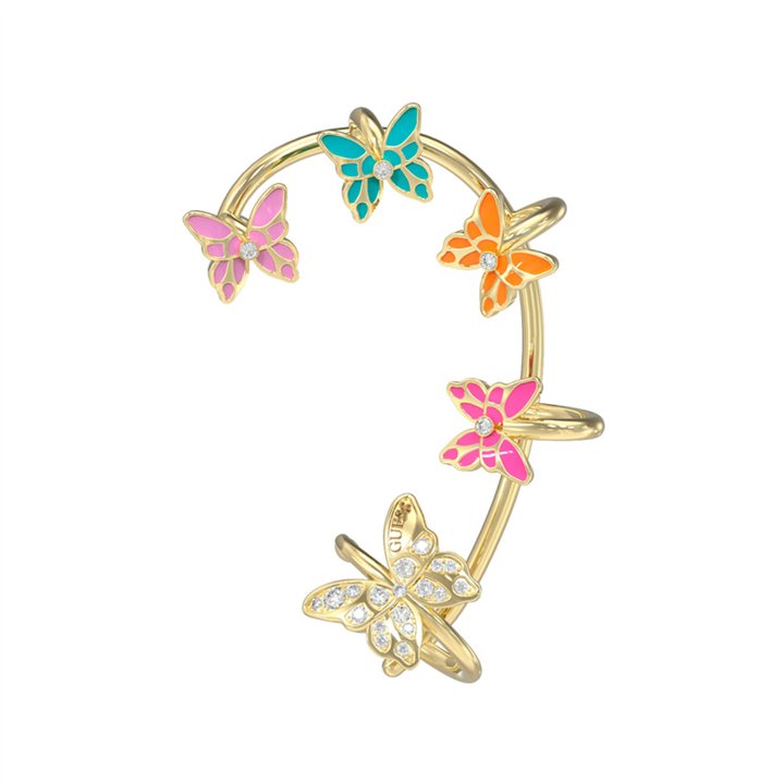 Guess Ladies Ear Cuff JUBE04092JWYGMCTU - JUBE04092JWYGMCTU - Teknashop Ltd