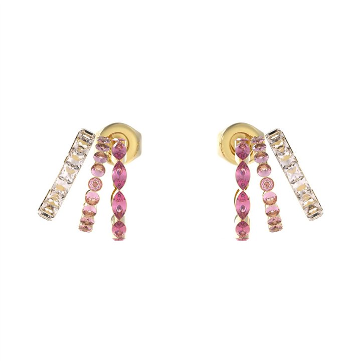Guess Ladies Earrings JUBE03307JWYGPKTU - JUBE03307JWYGPKTU - Teknashop Ltd